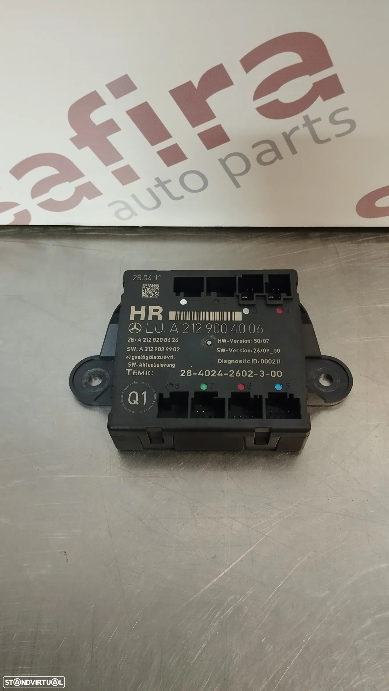MODULO DA PORTA MERCEDES W204 W212 REF. A2129003906 A2129004006 A2129004002 A2129004102 - FRENTE ESQUERDO / DIREITO / TRAS ESQ / DTO - 5