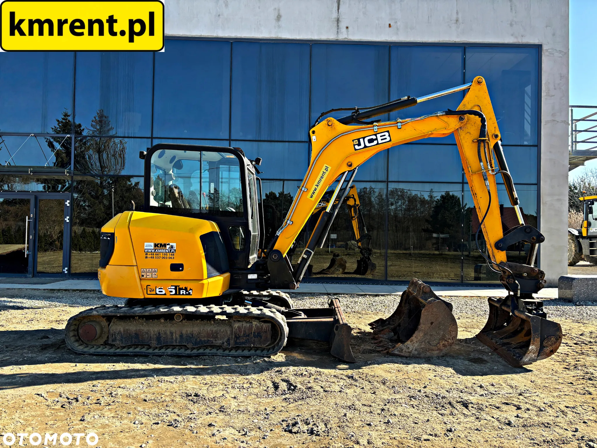 JCB 65R-1 MINI-KOPARKA 2016R. | CAT 307 JCB 855 JCB 8065 - 2