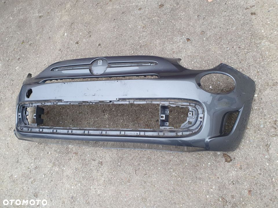 Fiat 500 S 500S Sport lifting 15- zderzak przedni - 2