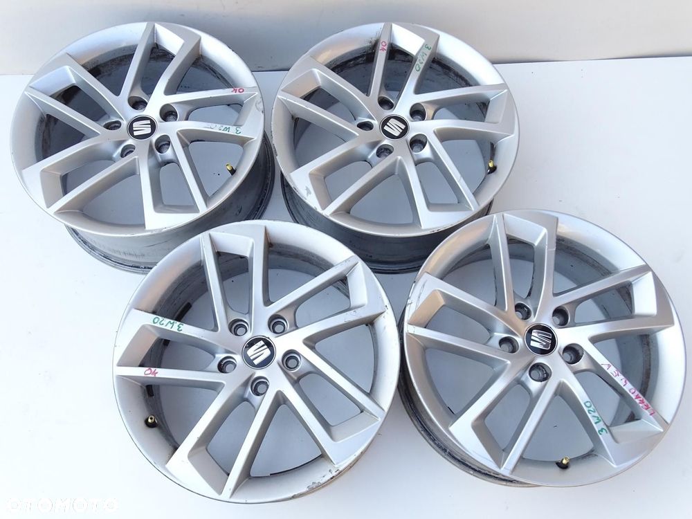 ALUFELGI FELGI 17 5x112 7" ET 49 5F0601025G SEAT LEON III FR GOLF VII A3 8V - 1