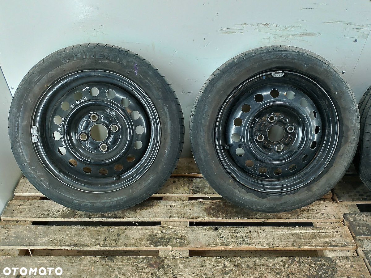 FELGI STALOWE 14 4x100 ET41 KOMPLET Z OPONAMI FIREMAX 155/65R14 - 10
