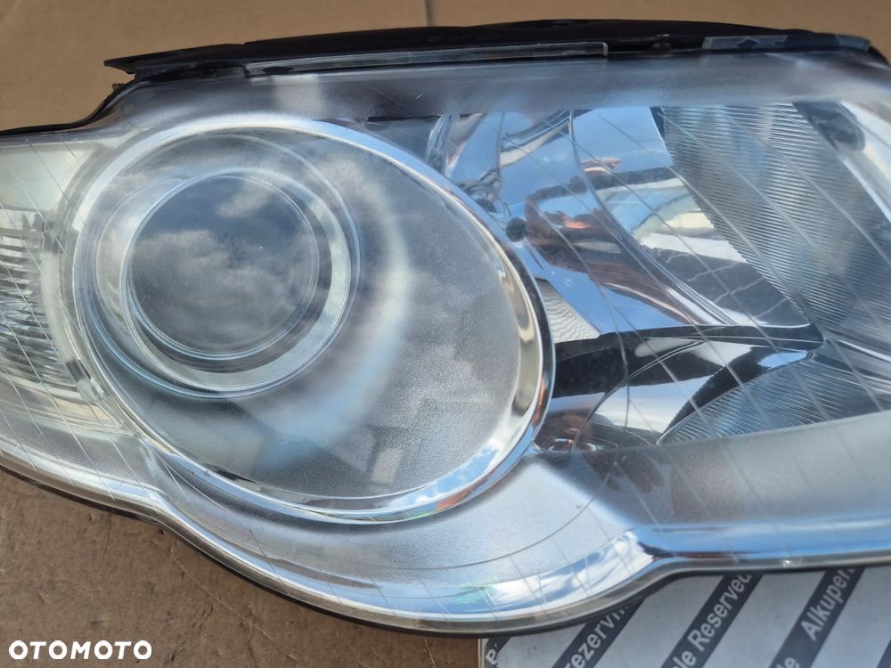 VW Passat B6 reflektor prawy.Valeo. 100%.2005-2010. - 4