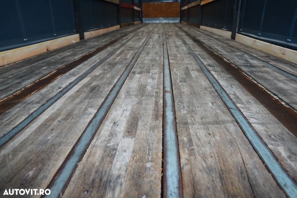 Fruehauf CORTINĂ / STANDARD / LIFT 2.000 kg / PODEA PUTERNICĂ CU BAIE / CONTENIER PENTRU PALEȚI - 21