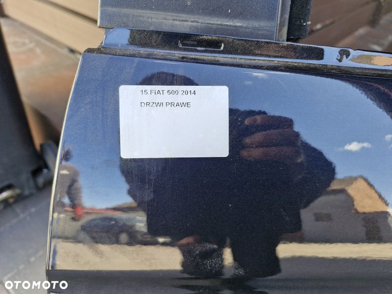 fiat 500 2014 drzwi prawe przednie prawy przód - 6