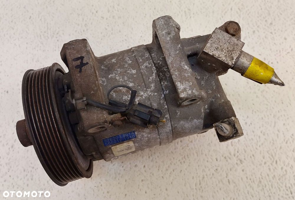 nissan pathfinder r51 navara d40 2.5 dci sprężarka klimatyzacji 92600-eb01a - 6