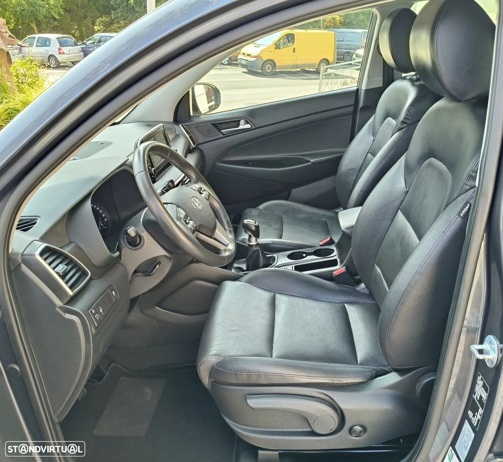 Hyundai Tucson 1.6 CRDi Premium+Pack Pele - 13