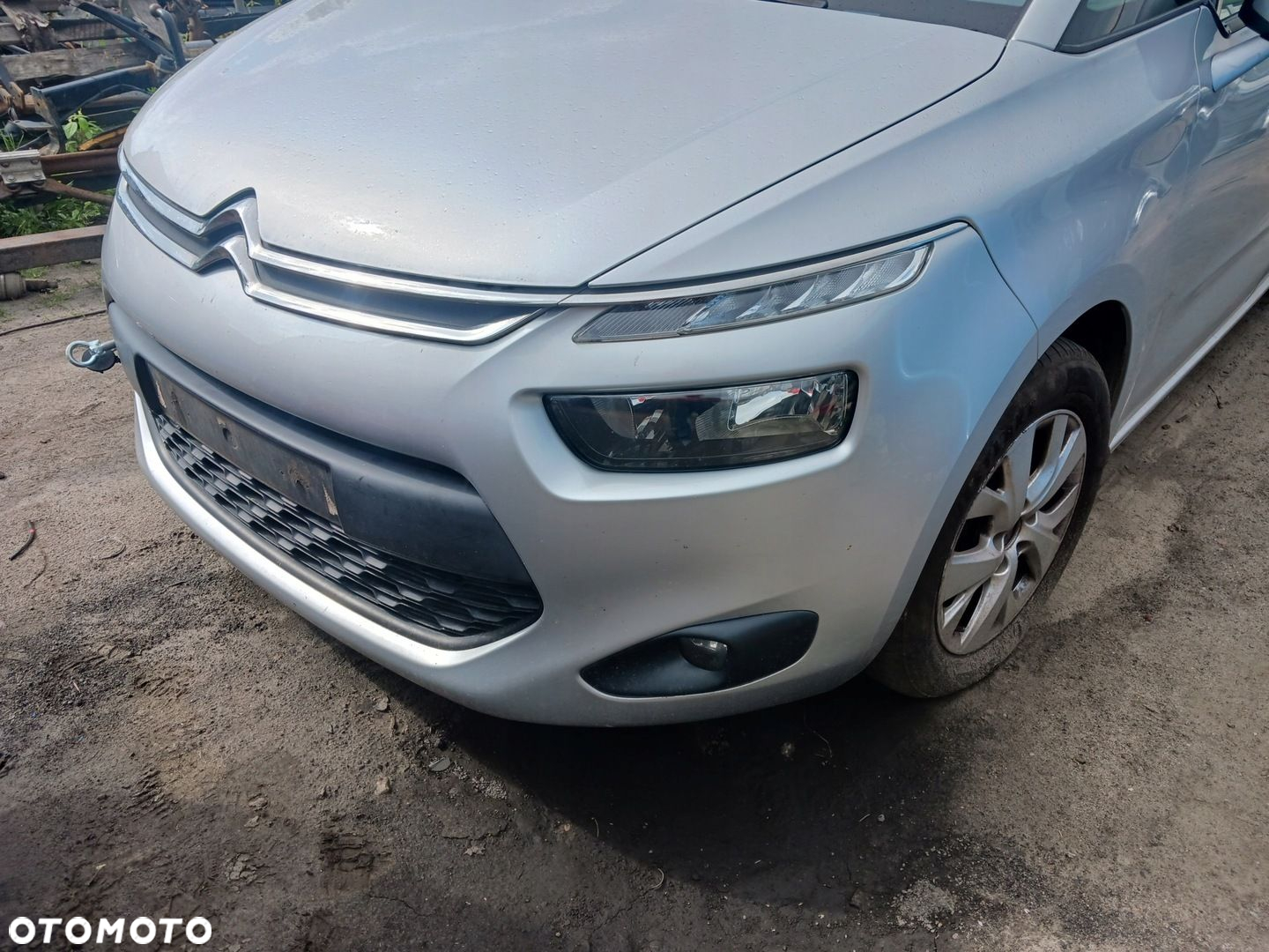ZDERZAK PRZÓD PRZODEK KOMPLET CITROEN C4 PICASSO II 2014 ROK 1.6 EHDI EZRC - 4