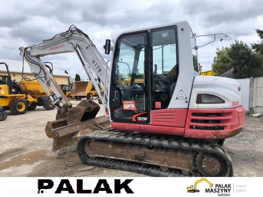 Takeuchi Mini koparka   TAKEUCHI TB 290  , 2014  rok - 5