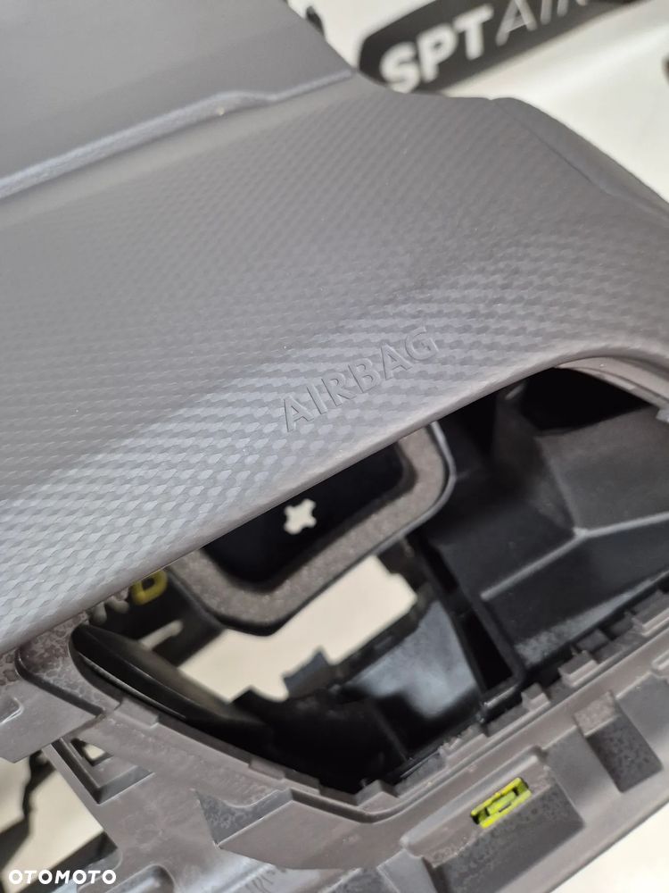 VW T7 DESKA ROZDZIELCZA KONSOLA KOKPIT PULPIT PODUSZKI AIRBAG AIR BAG PASY KIT SET - 5