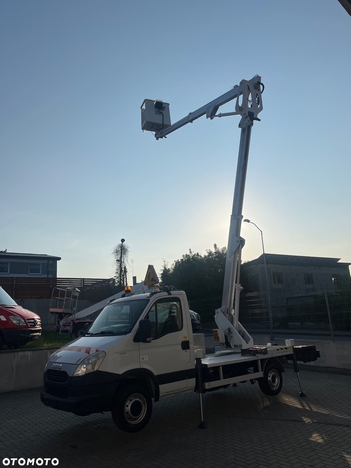 Iveco Podnośnik koszowy Izolowany Kosz Multitel mx170 17 metrów 10 w Bok Zwyżka jak Ruthmann Gsr Wumag - 29