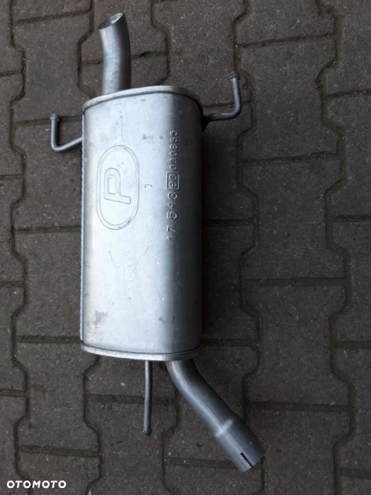 TŁUMIK końcowy OPEL CORSA C (X01) 1.2  75-90 KM 00-09  ROK   16V      17543 P ALU - 1