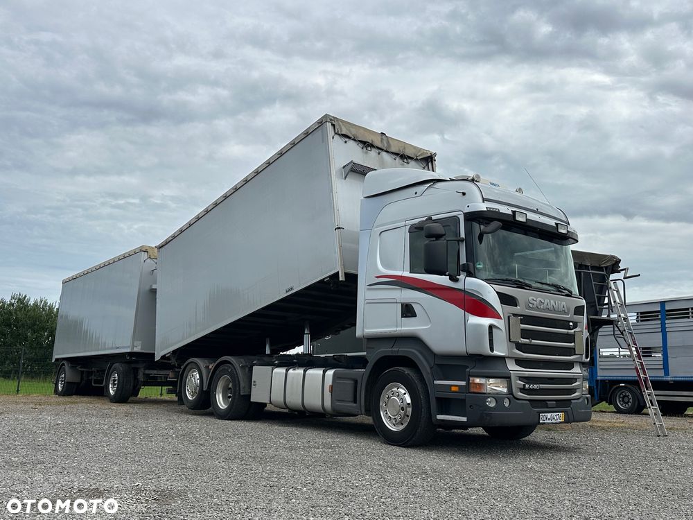 Scania / R440 / 6X2 / ZESTAW DO ZBOŻA / - 2