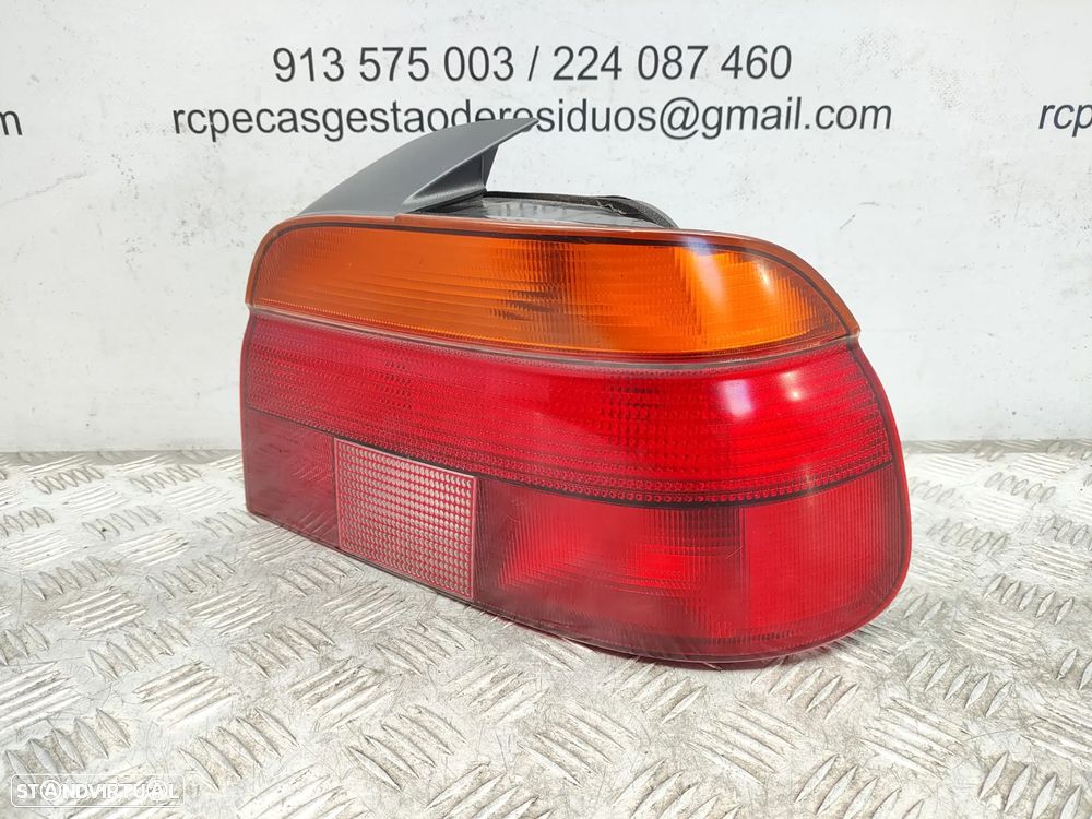 Farolim traseiro direito original BMW Serie 5 E39 Carro Pré-LCI de 1995 a 2000 - 2