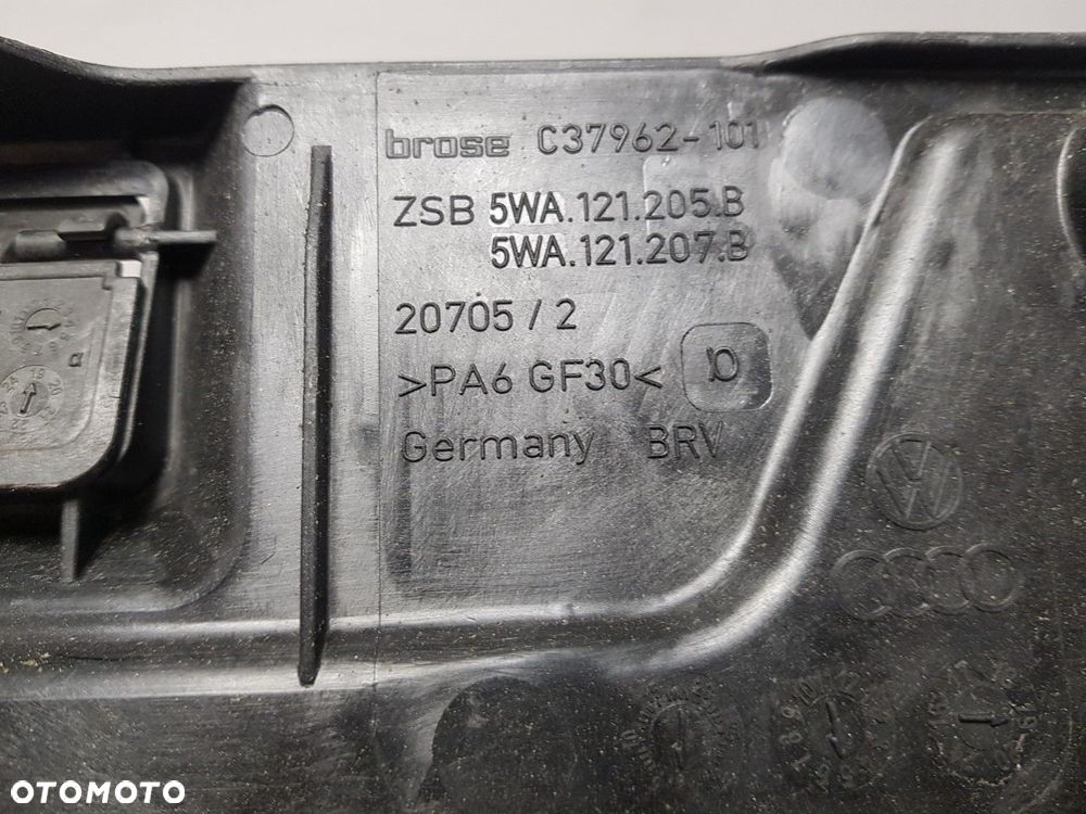 ORYGINALNA OBUDOWA WENTYLATORA VW AUDI SEAT SKODA 5WA121205B 5WA121207B  NIE ZAMIENNIK - 5