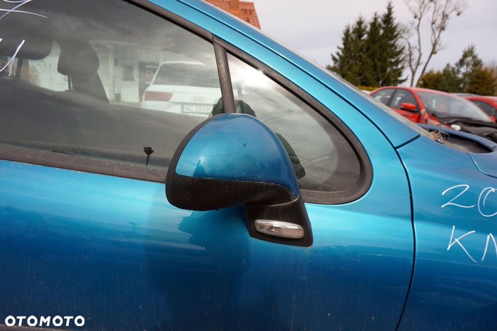 LUSTERKO ELEKTRYCZNE LEWE 207  KMU NIEBIESKI PEUGEOT 2006-2009 - 2