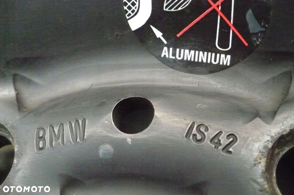 4x Felgi Alu BMW 6,5x15 5x120 ET42 ORYGINAŁ - 6