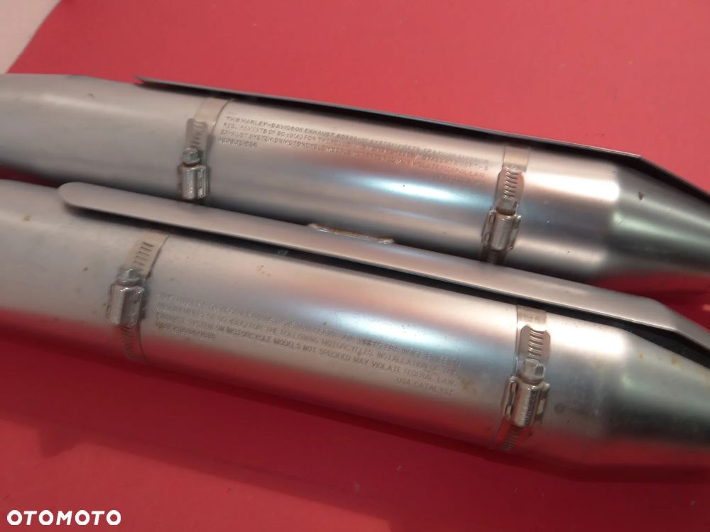 N176  HARLEY DAVIDSON TŁUMIK TŁUMIKI WYDECH SOFTAIL HARITAGE FAT BOY HARFXS1584 1688 - 14