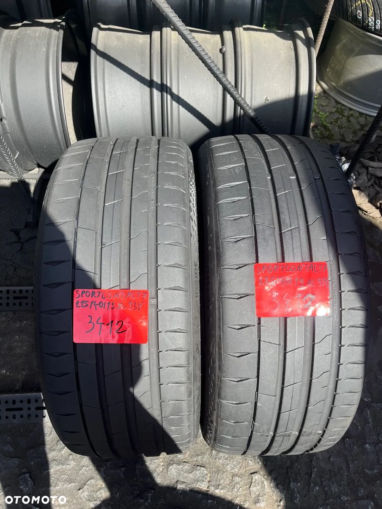 225 40 19 Continental Sport Contact 7 2szt. - 1