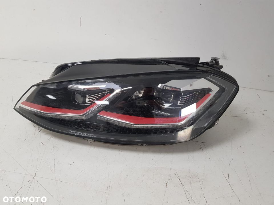VW GOLF 7 VII GTI GTD GT LIFT LAMPA LEWA PRZEDNIA PRZÓD FULL LED EUROPA 5G1941081E - 2