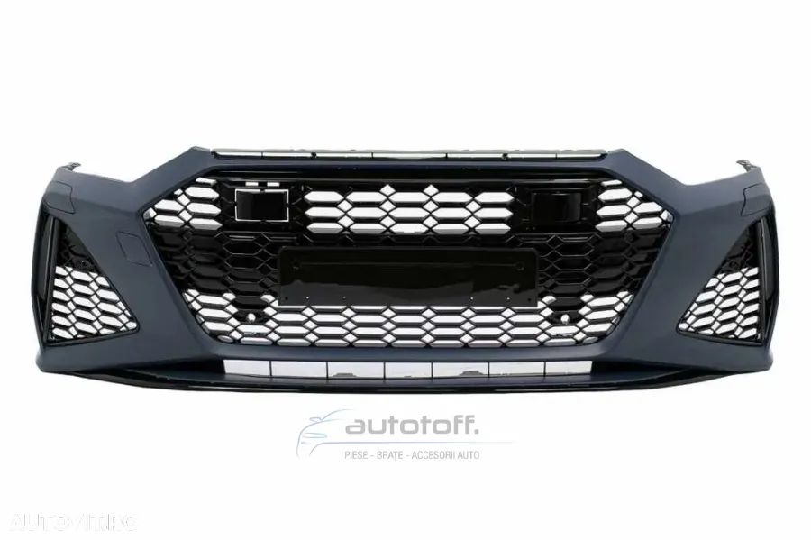 Pachet exterior compatibil cu Audi A7 C7 4G (2010-2017) Conversie la Audi A7 C8 (2018+) RS7 Design - 2