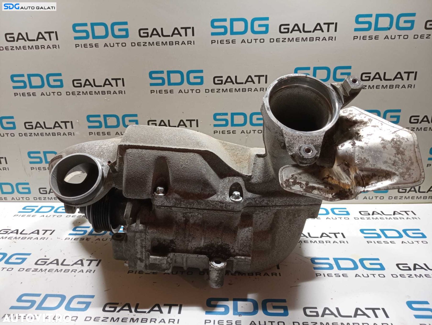 Compresor Supercharger Mercedes W203 C200 Kompressor 2.0 B 2000 - 2007 Cod A1110900980 A1110981037 [M7125] - 1