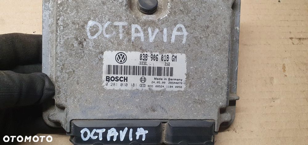 Komputer sterownik silnika Skoda Octavia I 1.9 TDI 038906018GM - 4