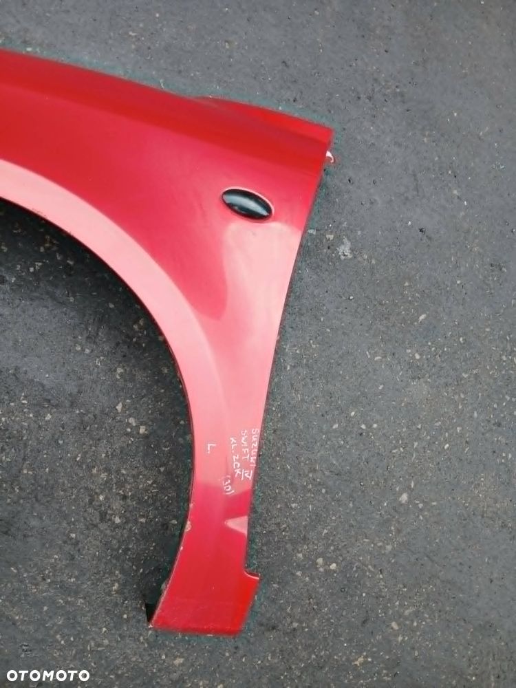 Suzuki Swift 3D 2008 rok kod lakieru ZCK błotnik lewy, prawy - 5