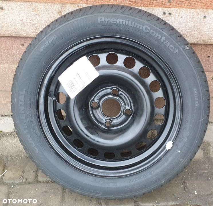 KOŁO ZAPASOWE OPEL CORSA C 4X100 15" ET49 OPONA 185/55 R15 - 5