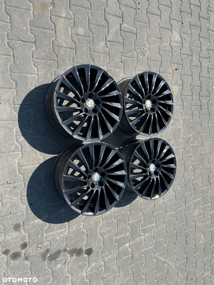 Alfa Romeo alufelgi 18 cali 5x110 Giulia Giulietta Fiat 500X czarne - 11