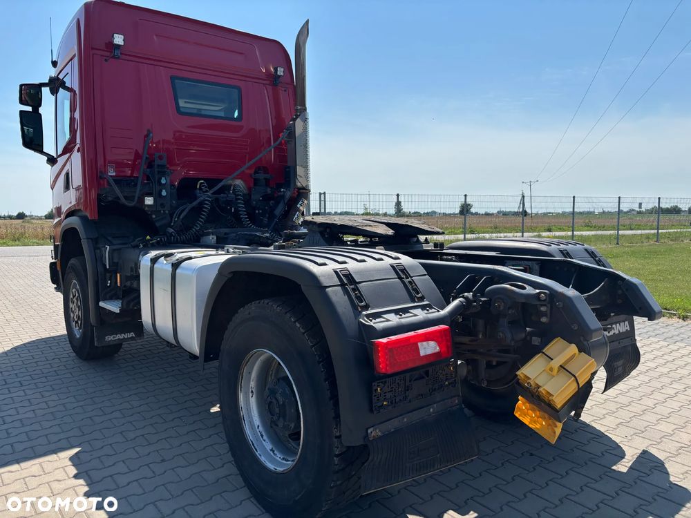Scania G450 XT 4x4 stały napęd , skrzynia redukcyjna , biegi terenowe , hydraulika do wywrotu, z Niemiec ,opticrusie ze sprzęgłem - 12