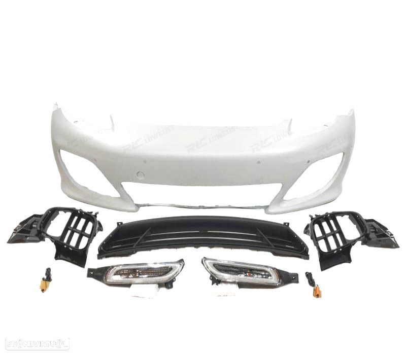 PARA-CHOQUES DIANTEIRO PORSCHE PANAMERA GTS 10-14 PDC + NEVOEIRO - 2