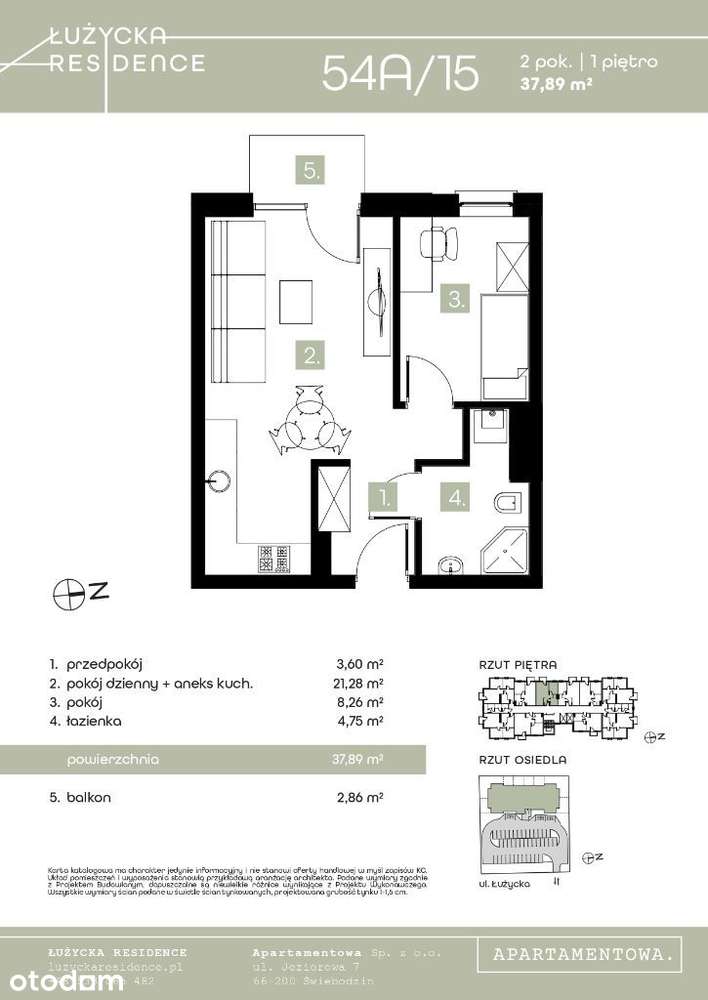 Łużycka Residence-Nowe mieszkania w Świebodzinie - Pełny obrazek: 3/3