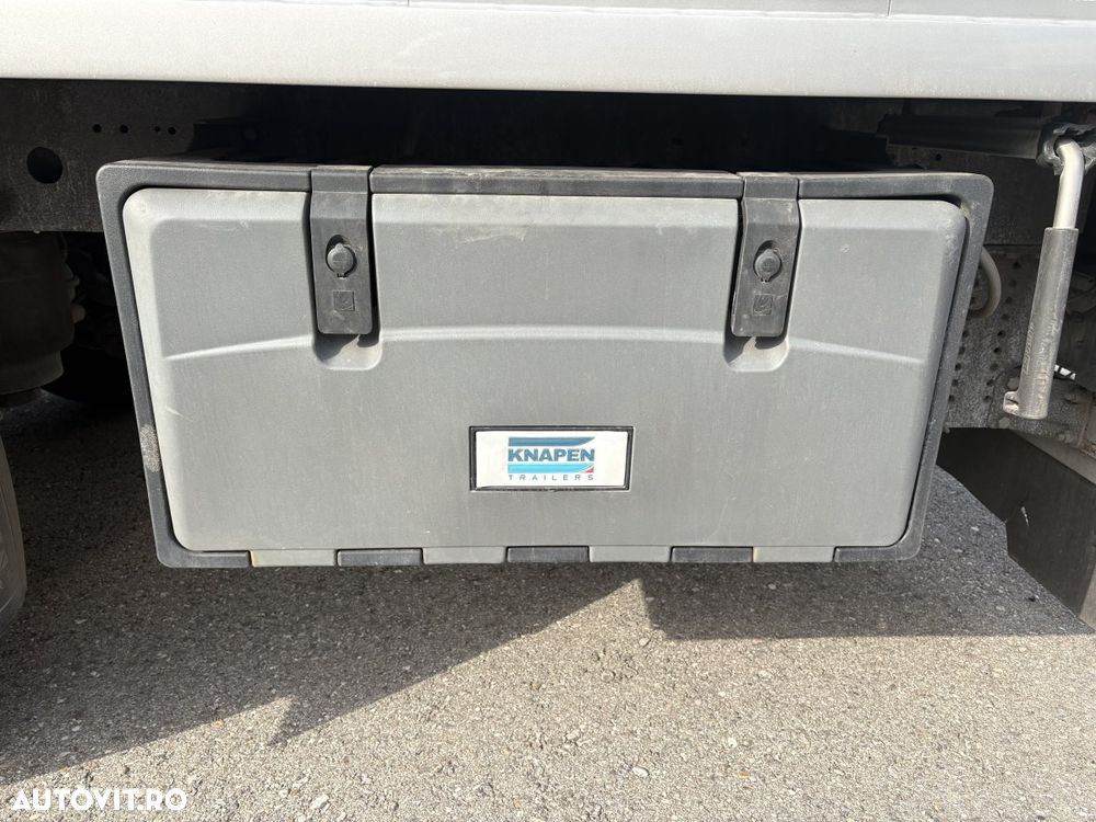 Knapen Trailers Walking Floor, axa viratoare, axa liftanta,7770 kg, factura externa - 20