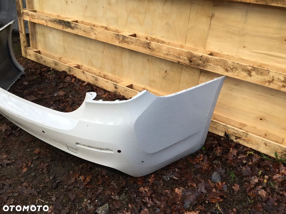 ZDERZAK Tylni- BMW Serii 5 (G30) - M Pakiet - Biały - 5112 9498613 - 2