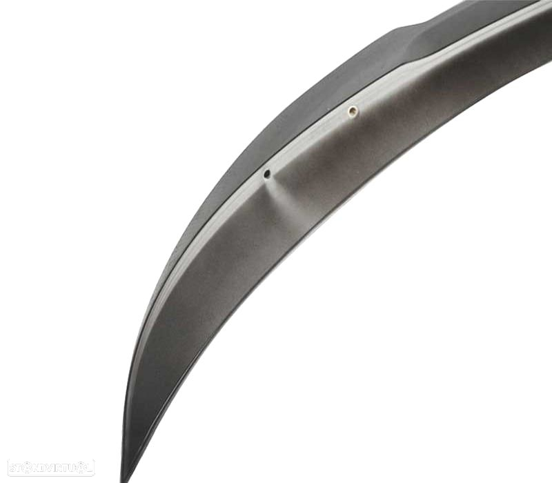 AILERON LIP SPOILER TRASEIRO BMW E90 05-12 LOOK M4 PSM PRETO BRILHANTE - 2
