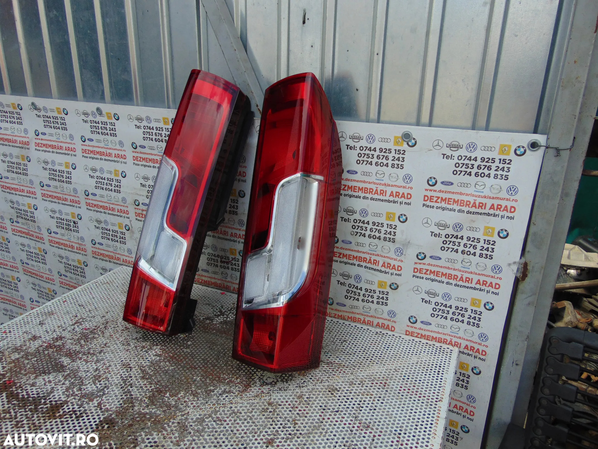 Stop Fiat Ducato dupa 2014 Peugeot Boxer Citroen Jumper stopuri stanga dreapta lampa spate tripla - 2