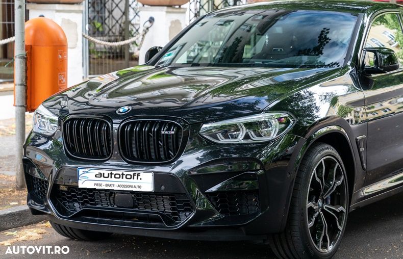 Grile duble BMW X4 G02 (2018+) Negru lucios - 9