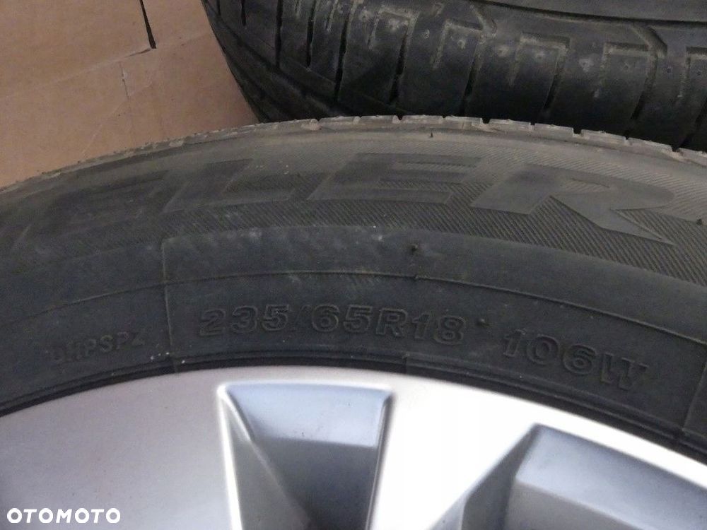 dw touareg 3 alufelgi z oponami bridgestone 235/65r18 760601025a - 6