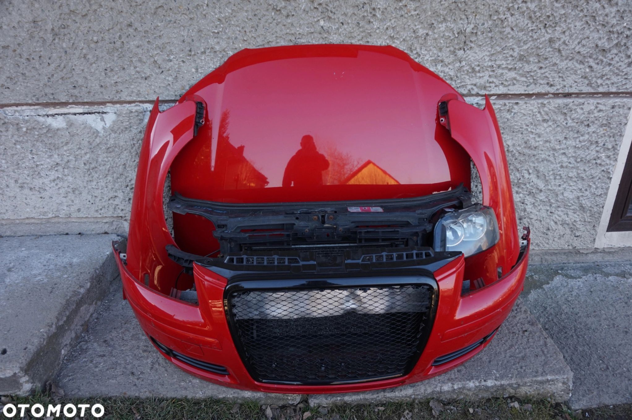 ZDERZAK MASKA BŁOTNIK KOMPLETNY PRZÓD AUDI A3 8P - 1