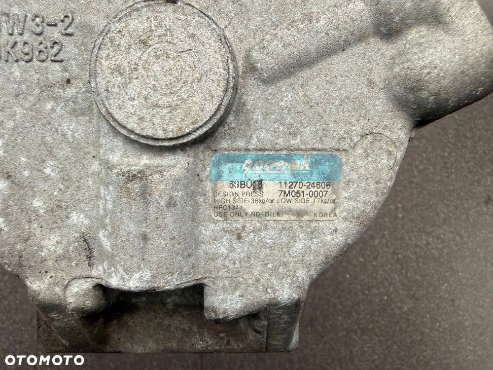 KOMPRESOR KLIMATYZACJI 1.4 1.6 HYUNDAI KIA DOOWON 11270-24600 - 4