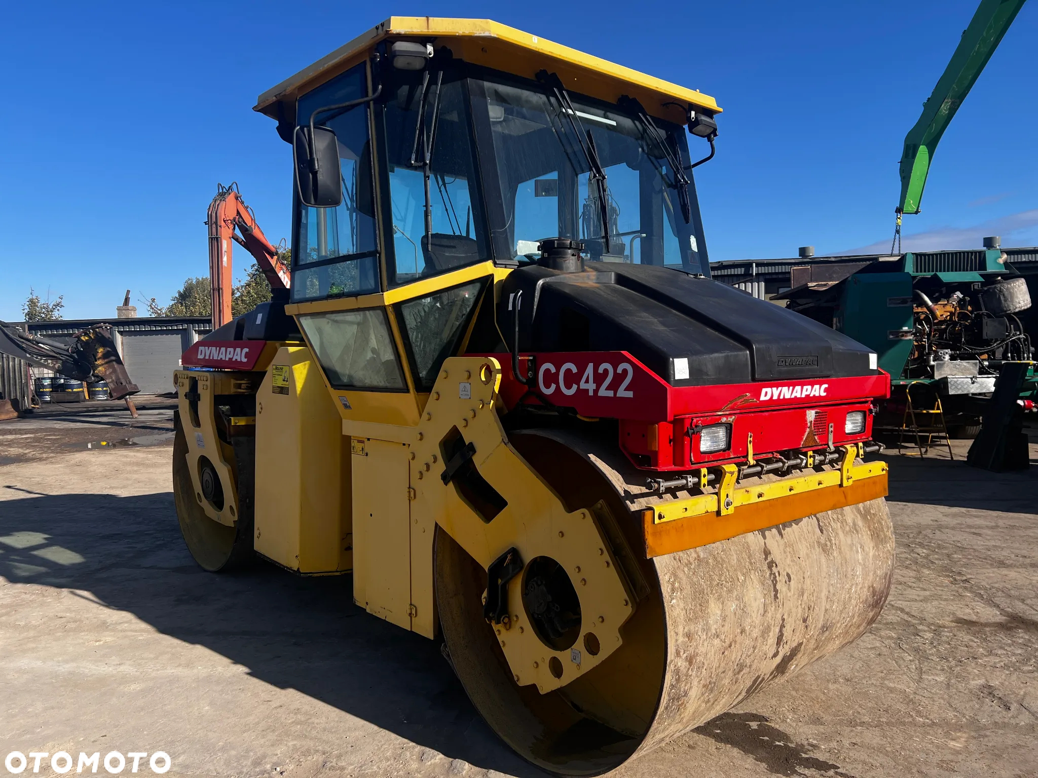 Dynapac CC422 walec - 3
