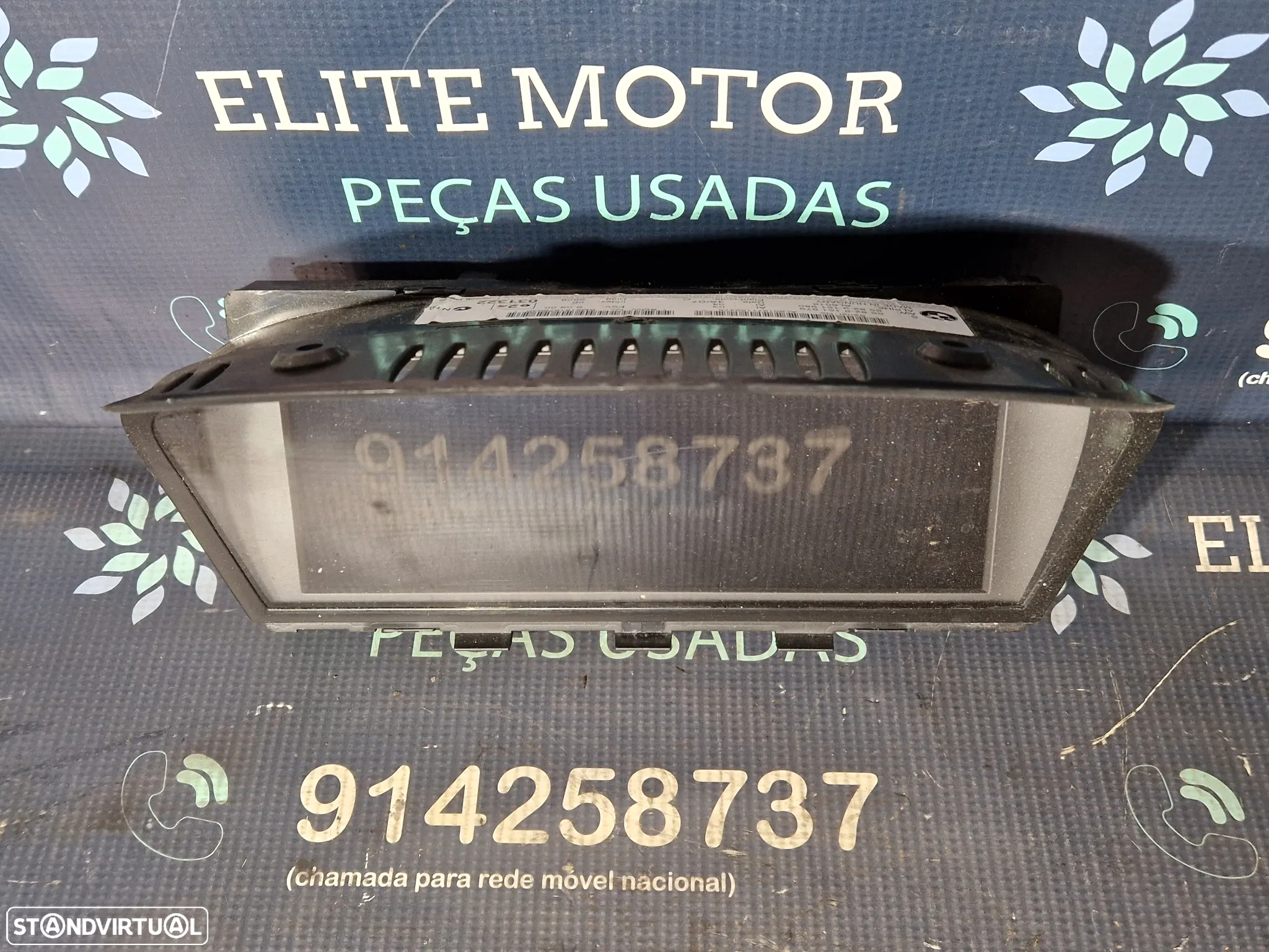 Display GPS Navegação BMW SERIE 5 E60 530D LCI E90 E92 ALPINE - 2