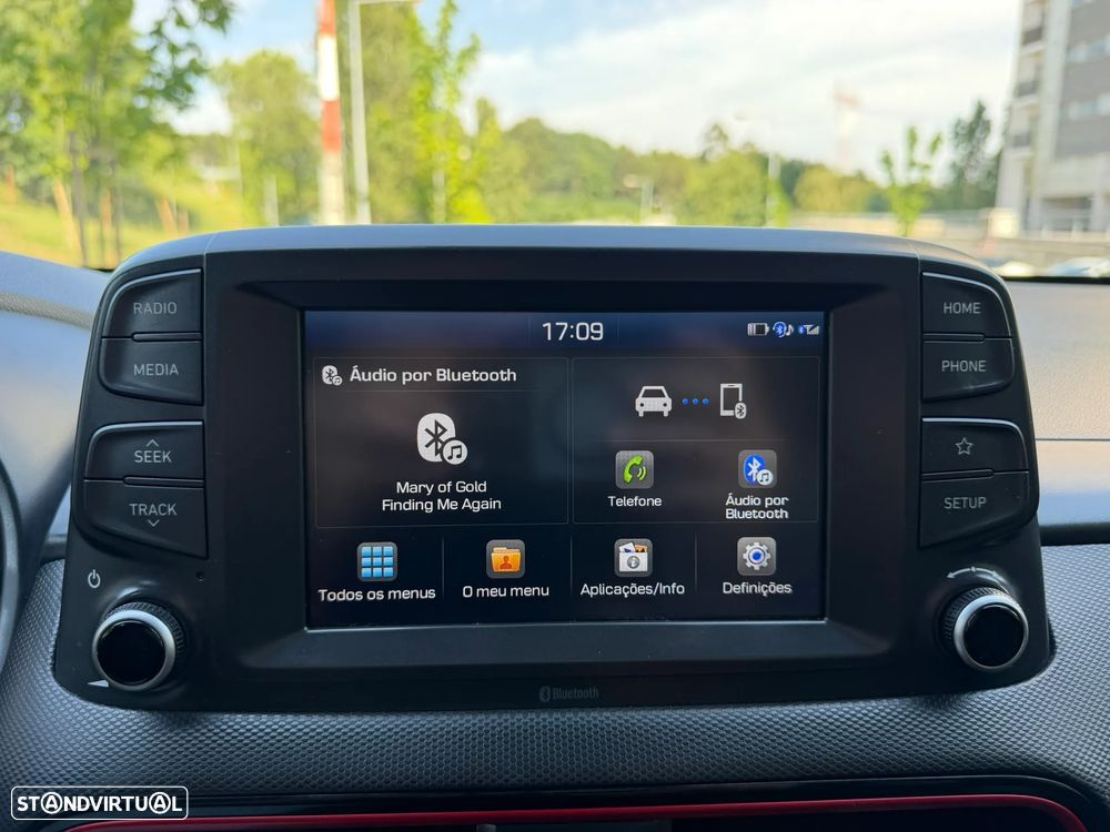 Hyundai Kauai 1.0 T-GDi Premium Pele/Tec Ver.+Nav+Vision - 34