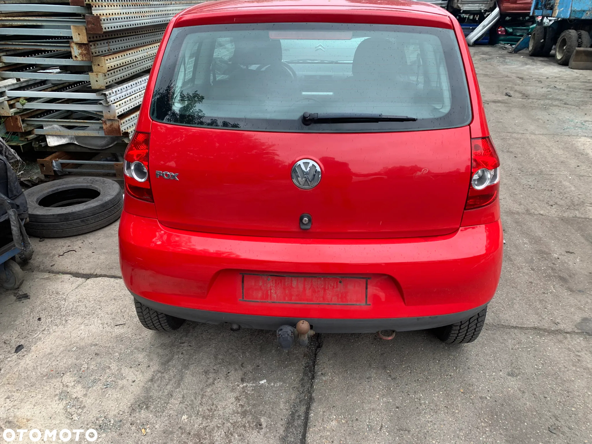 VOLKSWAGEN FOX ZDERZAK PRZEDNI LY3D - 4