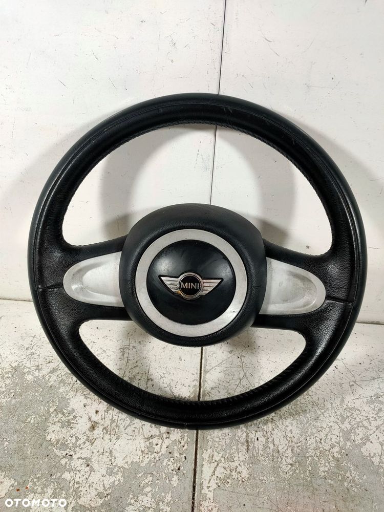 kierownica mini cooper r56 czarna skóra - 2