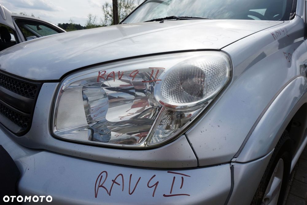 MASKA ZDERZAK BŁOTNIKI LAMPY RAV4 II LIFT 1D4  TOYOTA 2003-2005 SREBRNY PRZÓD KOMPLETNY - 22