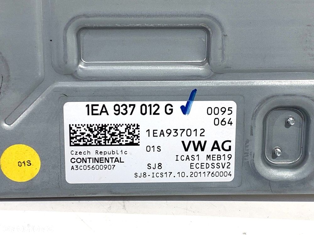 MODUŁ GATEWAY  VW ID.3 (E11) 2019 - 2022 Pro 150 kW [204 KM] elektryczny 2021 - 2022 1EA937012G - 4