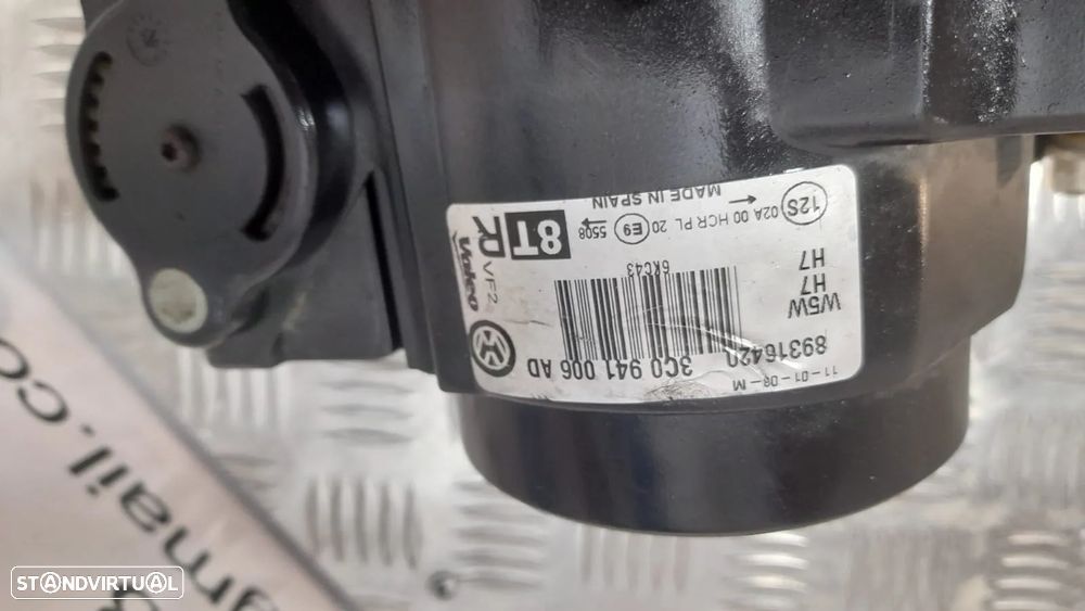 Oticas Farol Direita Esquerda VW VOLKSWAGEN PASSAT B6 2006 - 2010 - 8