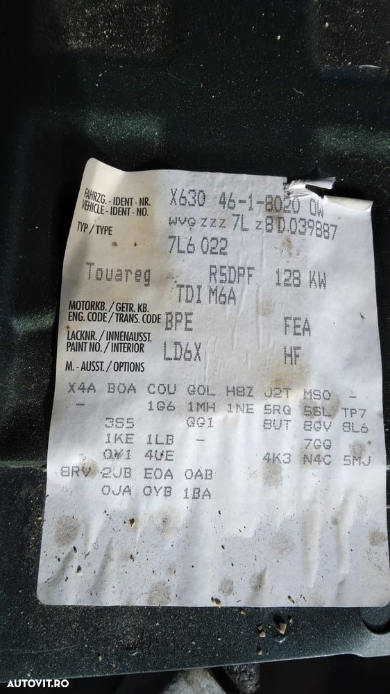 Volkswagen Touareg 2.5 R5 TDI DPF - 9