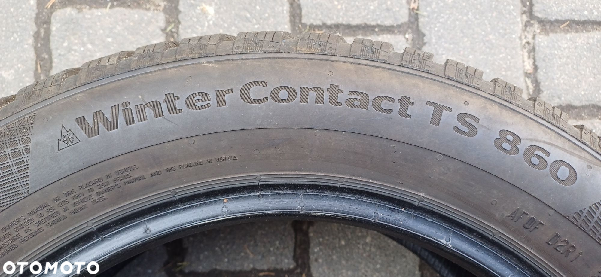 CONTINENTAL 205/55R16 91H , pojedyńcza opona zimowa. - 4